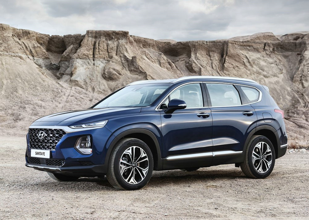 Hình Ảnh Hyundai SantaFe 2019 Hiện Đại Và An Toàn Hơn 21