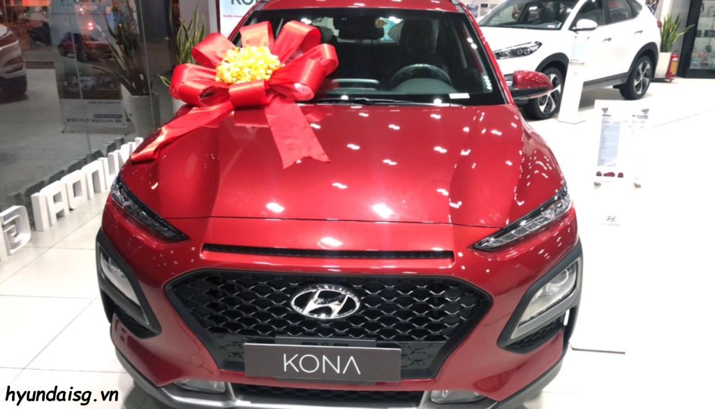 Hình ảnh Hyundai Kona  màu đỏ