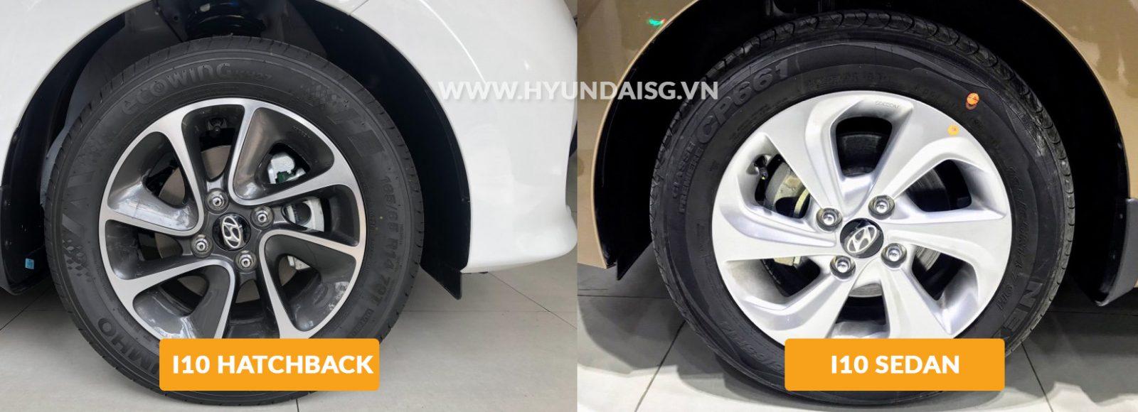 Hình Ảnh So Sánh Thiết Kế Grand i10 Sedan Và Hatchback 15