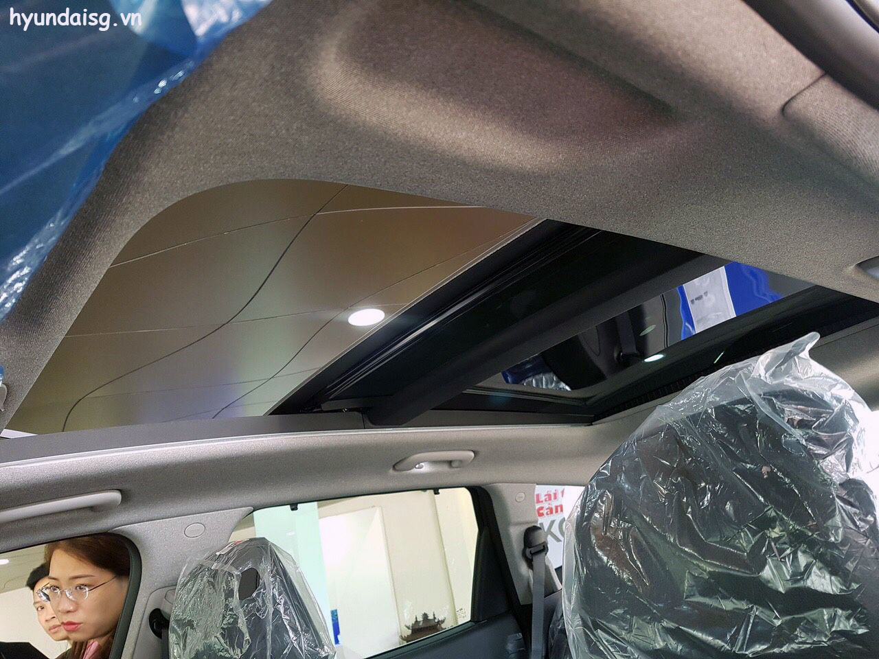 Hình Ảnh Hình ảnh Hyundai Santafe 2019 màu nâu 12