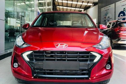 Hình ảnh Hyundai Grand I10 Sedan 2021 màu đỏ (số tự động)