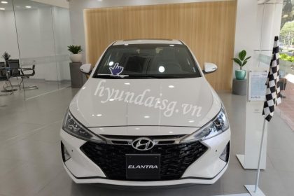 Hình ảnh Elantra Sport 2019 màu trắng