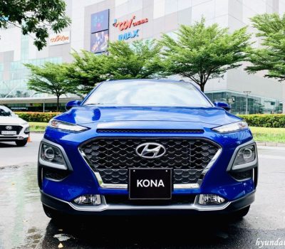 Hình ảnh Hyundai Kona 1.6 Turbo xanh dương