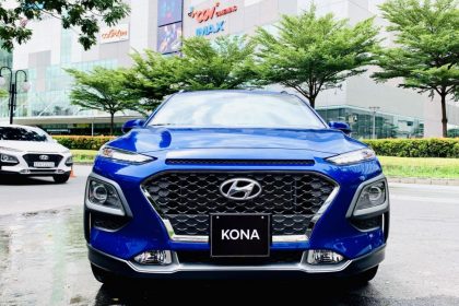 Hình ảnh Hyundai Kona 1.6 Turbo xanh dương