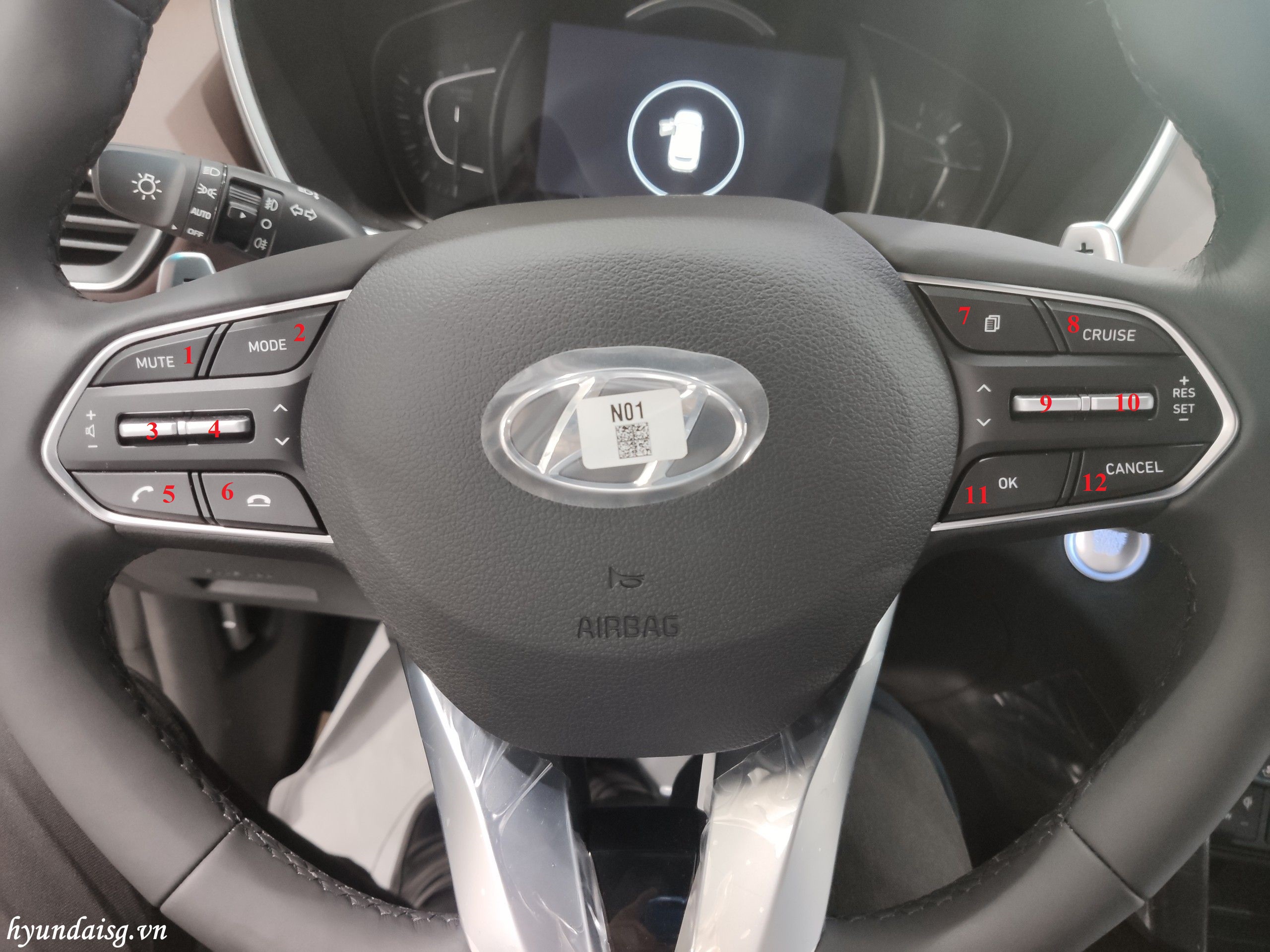 Hình ảnh Hướng dẫn sử dụng xe Hyundai Santafe cho người mới 21 Hình Ảnh Hướng dẫn sử dụng xe Hyundai Santafe cho người mới 20