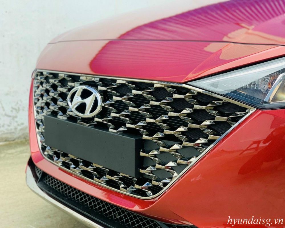 Hyundai Accent 2021  Màu đỏ 495 triệu