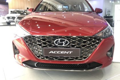 Hình ảnh Hyundai Accent AT 2021 màu đỏ