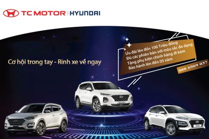 Bảng giá và chương trình khuyến mãi xe Hyundai tháng 11/2021