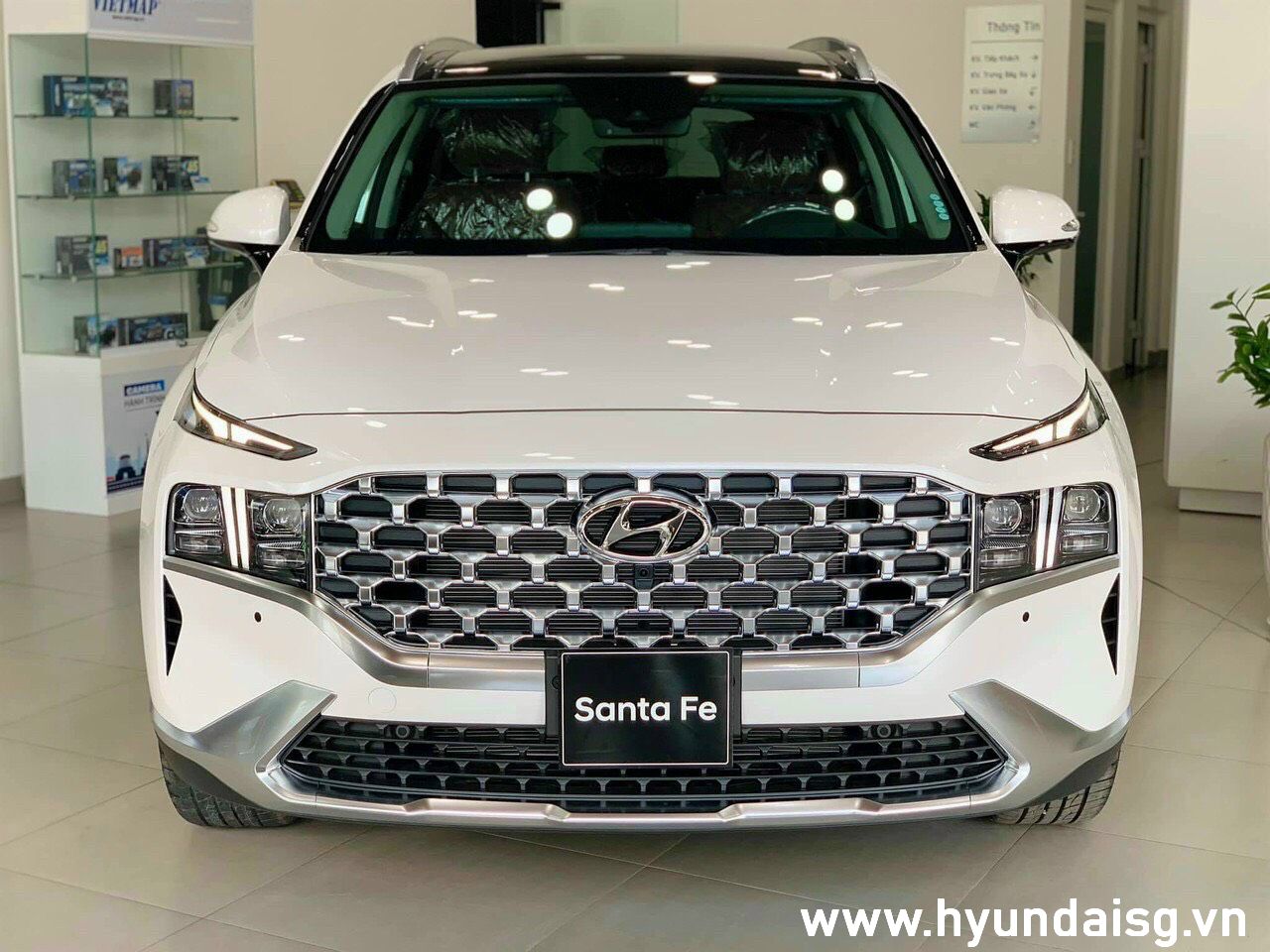 Hyundai Santa Fe 2021 phiên bản thể thao N Performance Kit bất ngờ được  trưng bày