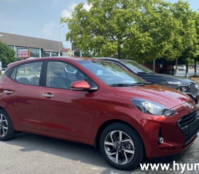 Hình ảnh Hyundai Grand I10 Hatchback 2021 màu đỏ  (số tự động)