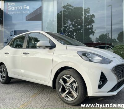 Hình ảnh Hyundai Grand I10 Sedan 2021 màu trắng (số tự động)