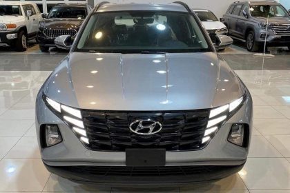 Hình ảnh Hyundai Tucson 2022 màu bạc (bản đặc biệt)