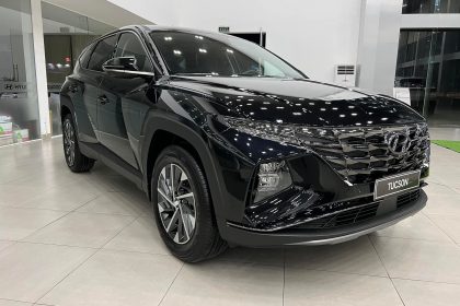 Hình ảnh Hyundai Tucson 2022 màu đen (bản đặc biệt)