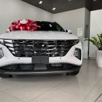 Hình ảnh Hyundai Tucson 2022 màu trắng  (bản 1.6 turbo)