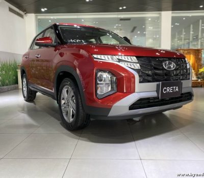 Hình ảnh Hyundai Creta 2022 màu đỏ (bản tiêu chuẩn)