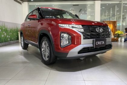 Hình ảnh Hyundai Creta 2022 màu đỏ (bản tiêu chuẩn)