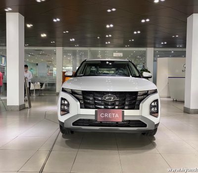 Hình ảnh Hyundai Creta 2022 màu trắng (bản đặc biệt)