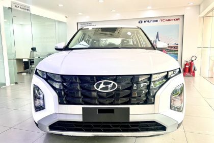 Hình ảnh Hyundai Creta 2022 màu trắng (bản tiêu chuẩn)