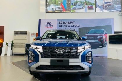 Hình ảnh Hyundai Creta 2022 màu xanh (bản đặc biệt)