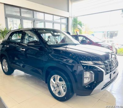 Hình ảnh Hyundai Creta 2022 màu đen (bản tiêu chuẩn)