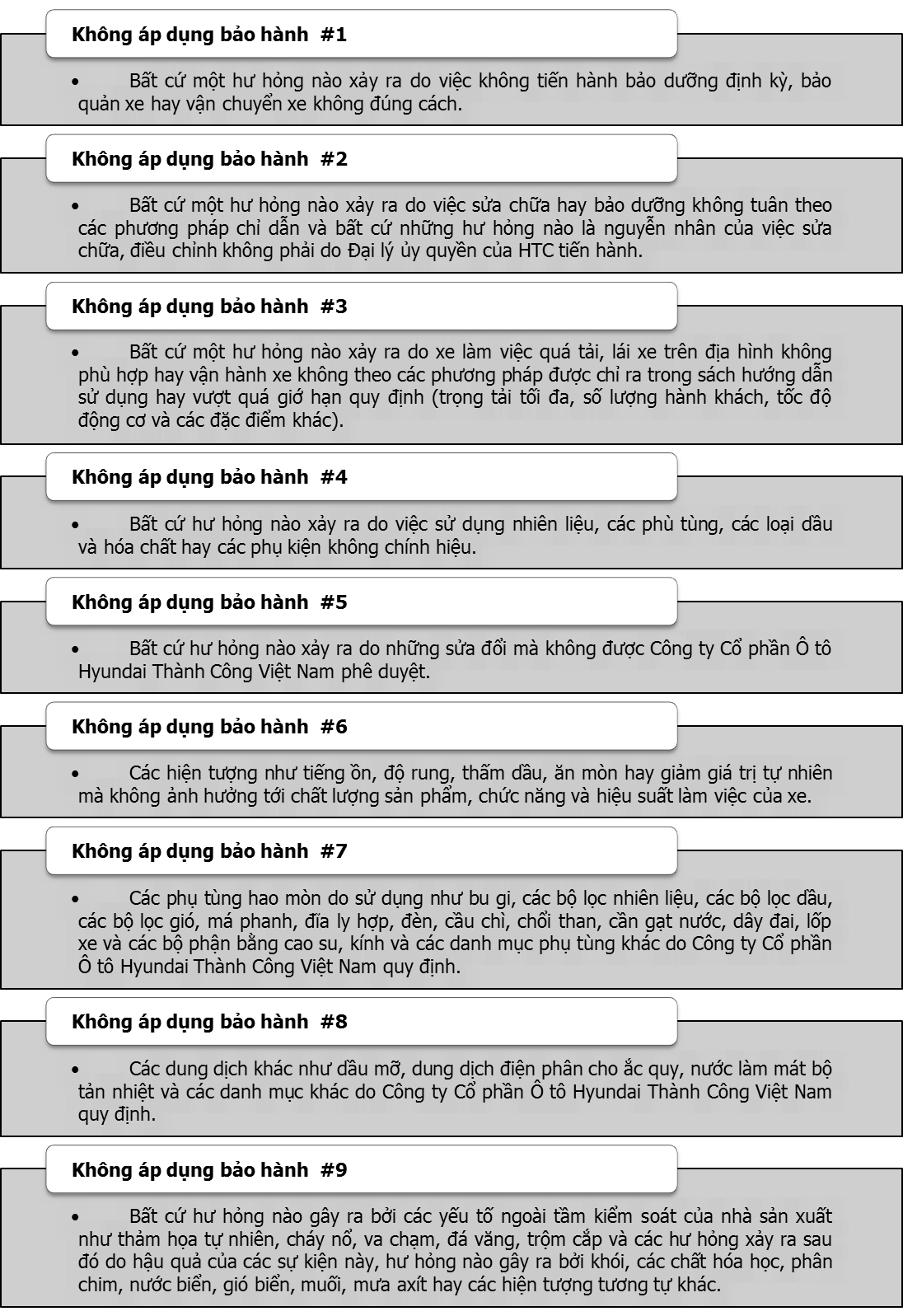 Hình Ảnh Hướng dẫn kiểm tra bảo hành xe Hyundai 5