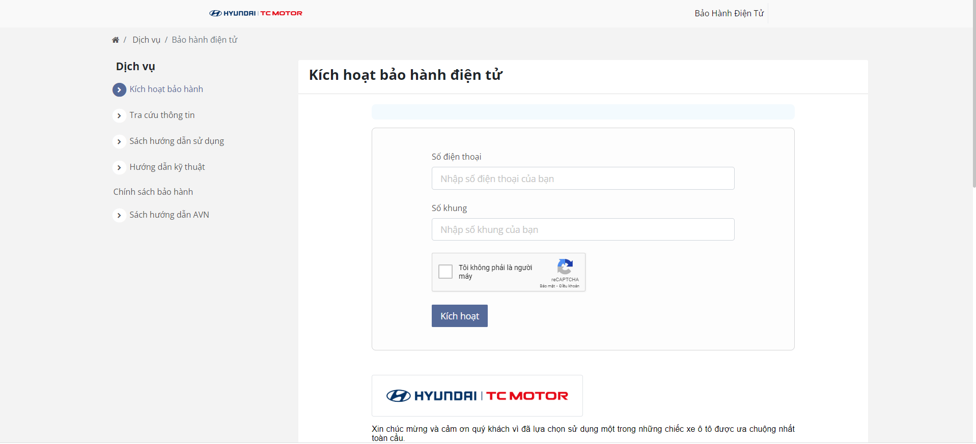 Hình ảnh Hướng dẫn kiểm tra bảo hành xe Hyundai 8 Hình Ảnh Hướng dẫn kiểm tra bảo hành xe Hyundai 7