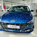 Hình ảnh Hyundai Elantra 2023 màu xanh (bản 1.6 AT full)