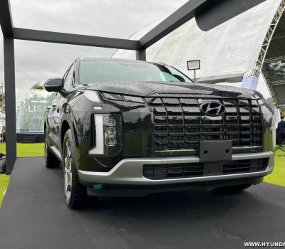 Hình ảnh xe Hyundai Palisade màu đen (bản cao cấp)