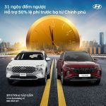 Bảng giá và ưu đãi xe Hyundai tháng 12/2023