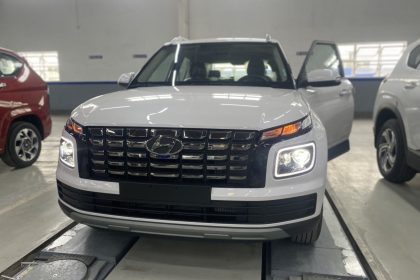 Hình ảnh Hyundai Venue màu trắng (bản đặc biệt)