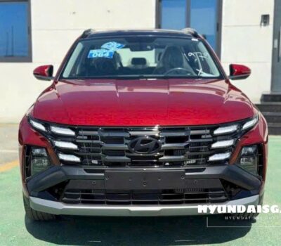 Hình Ảnh Xe Hyundai Tucson 2025 Màu Đỏ