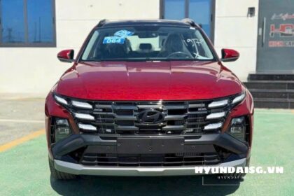 Hình Ảnh Xe Hyundai Tucson 2025 Màu Đỏ
